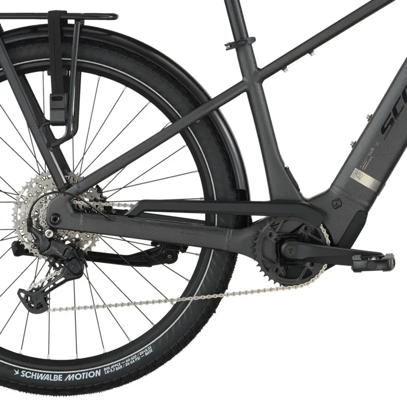 Scott Sub Sport 10 E-Hybrid Bike in Cinder Grey-6