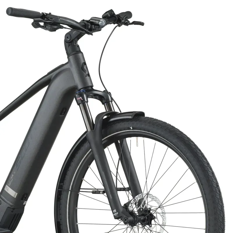 Scott Sub Sport 10 E-Hybrid Bike in Cinder Grey-3