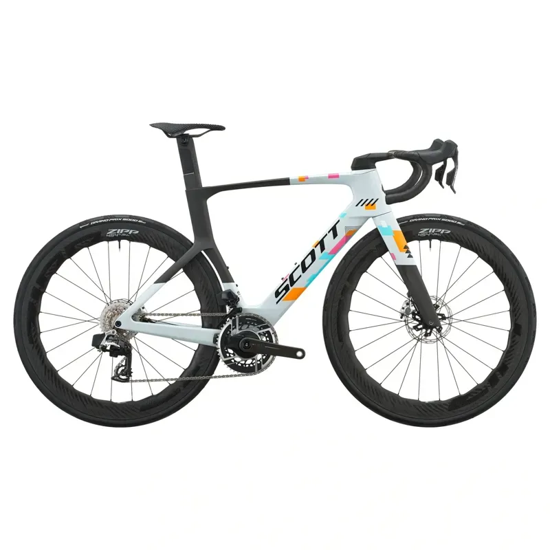 Scott Foil RC Team Replica Aero Road Bike in Team Clear