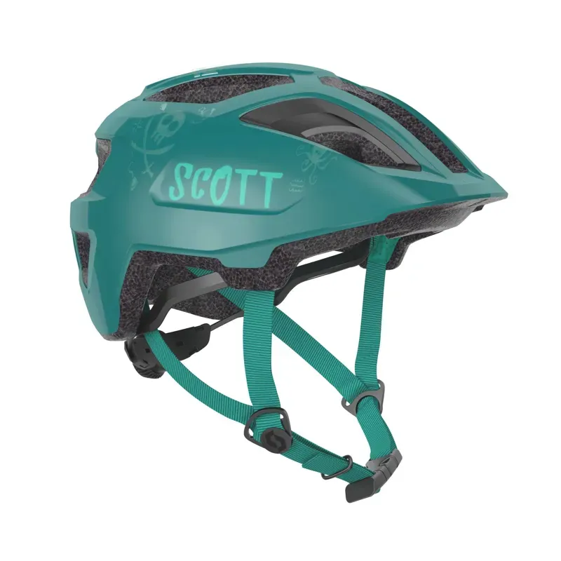 Scott Spunto Kid CE Helmet In Happy Green