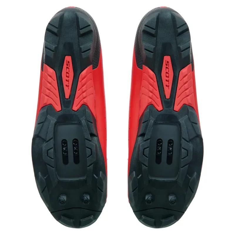 Scott MTB Comp Boa Shoes in Red-4