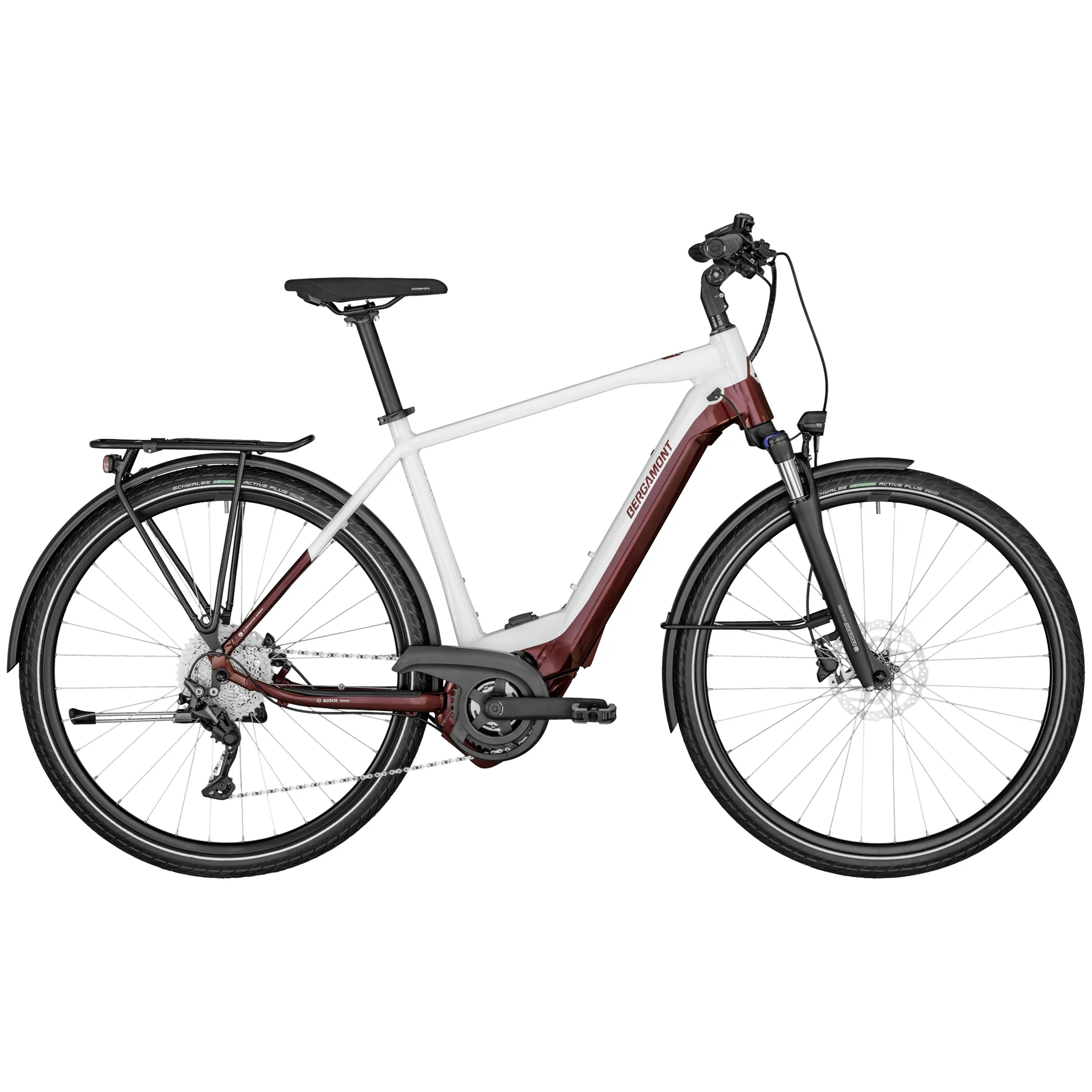2022 Bergamont E-Horizon Edition LTD Gent Electric Bike in White