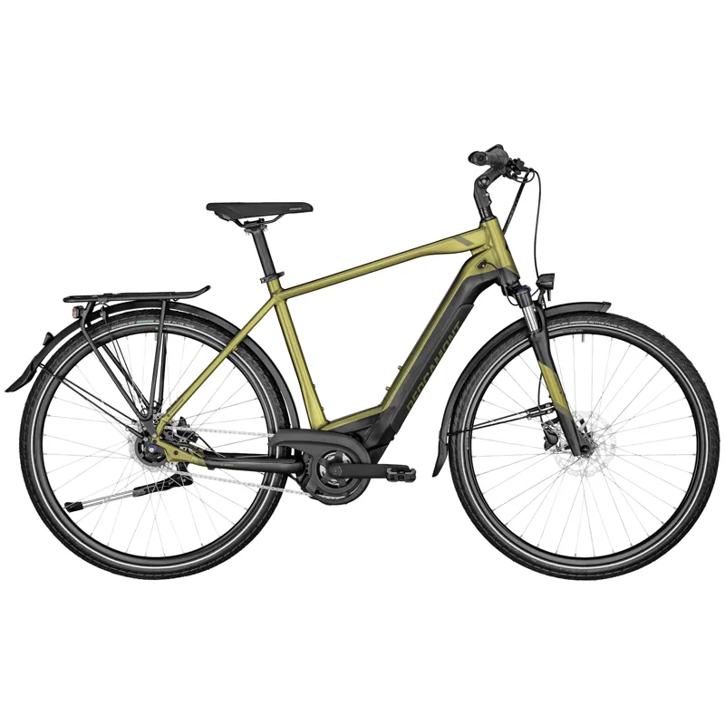 2022 Bergamont E-Horizon N5e FH 500 Gent Electric Bike in Gold