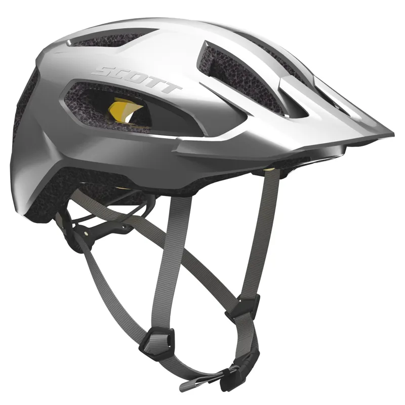 Scott Supra Plus MIPS Helmet in Vogue Silver