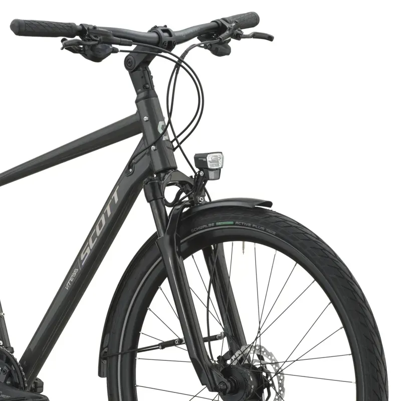 Scott Vitess 10 Hybrid Bike in Cinder Grey-4