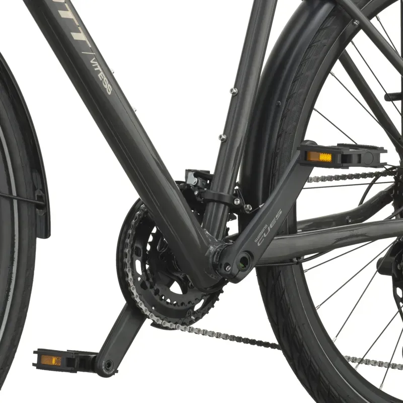 Scott Vitess 10 Hybrid Bike in Cinder Grey-5