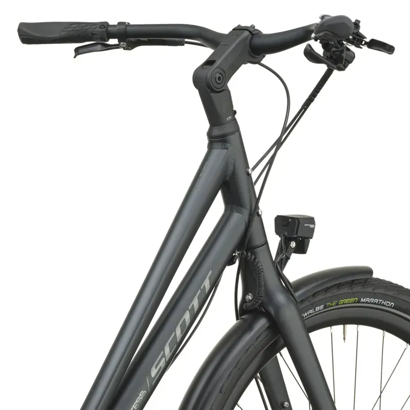 Scott Vitess 15 Wave Hybrid Bike in Flaky Black-4