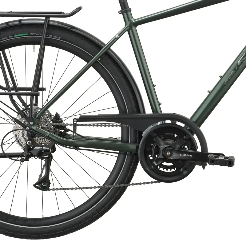 Scott Vitess 25 Hybrid Bike in Kelp Green-5