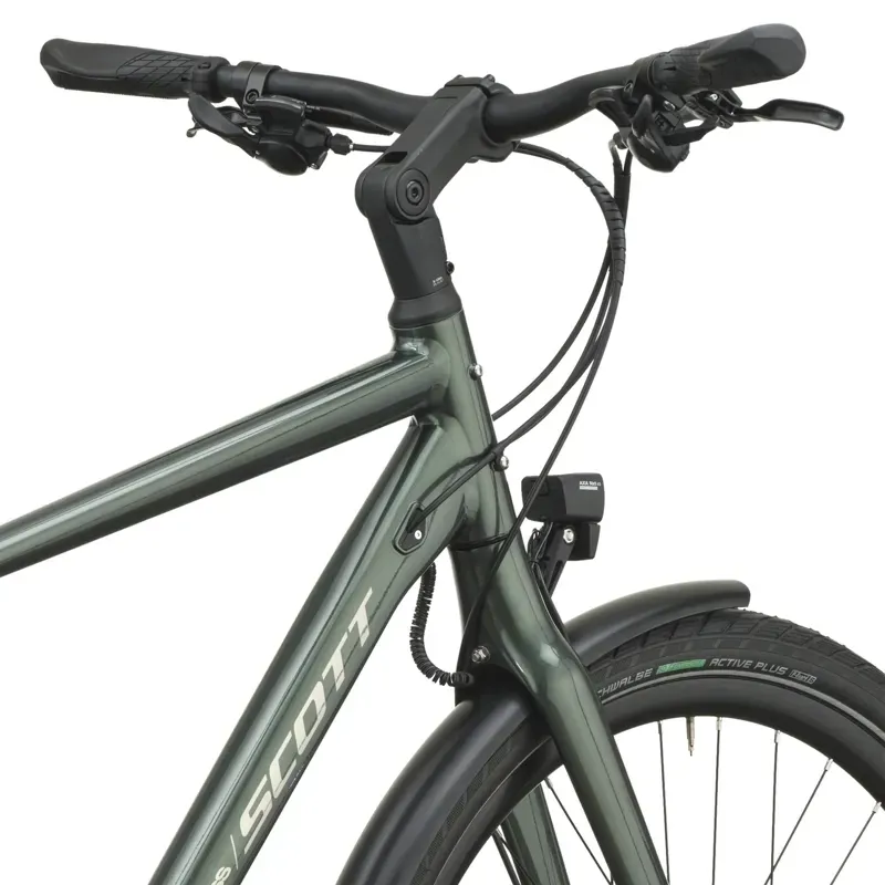 Scott Vitess 25 Hybrid Bike in Kelp Green-4