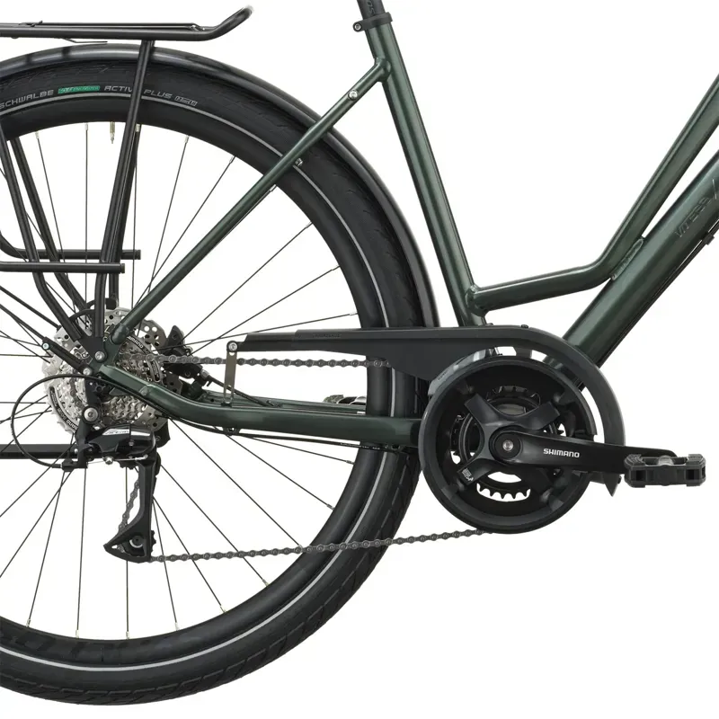 Scott Vitess 25 Wave Hybrid Bike in Kelp Green-5