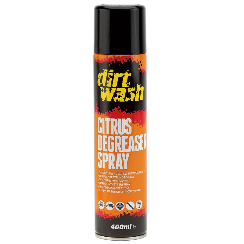 Weldtite Dirtwash Citrus Degreaser Aerosol Spray in Black