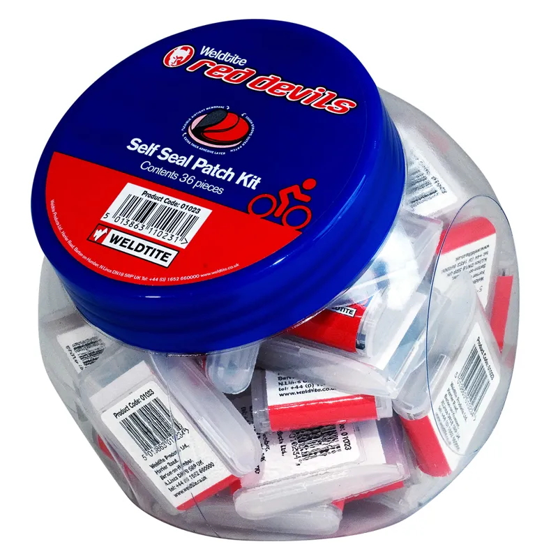 Weldtite Self Seal Puncture Rep Kits in Clear