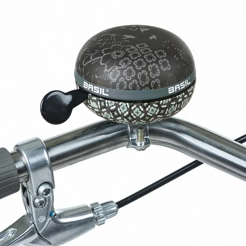 Basil Boheme Bike Bell in Charcoal-1