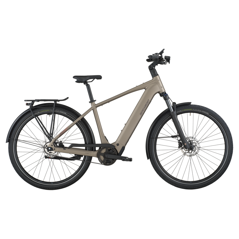 Bergamont E-Horizon Tour 20 Belt E-Bike in Warm Silver