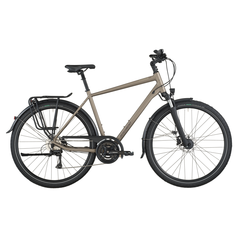 Bergamont Vitess 50 City Bike in Warm Silver