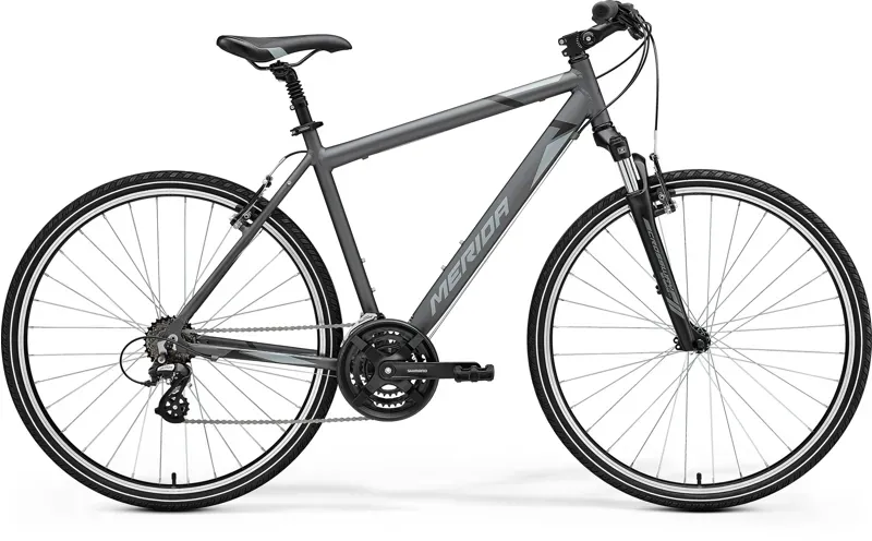 Crossway 10-V - Anthracite / Black - MY23 GREY/Black X-Large