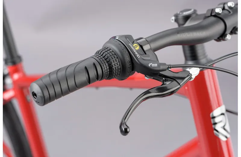 2021 Ridgeback Comet Hybrid Bike in Red-3