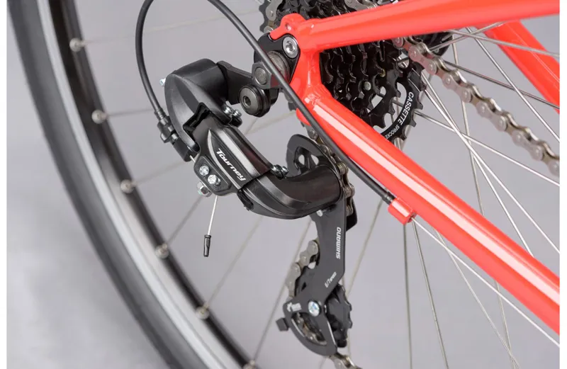 2021 Ridgeback Motion Hybrid Bike in Red-10