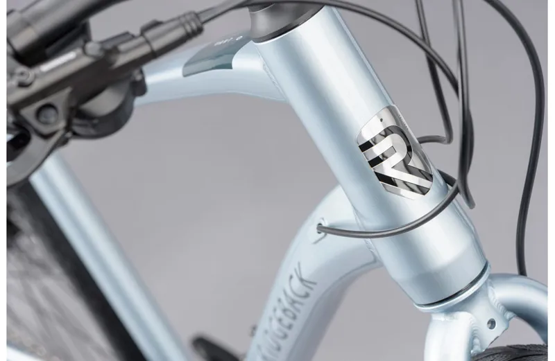 Ridegeback Vanteo Hybrid Bike in Blue -5