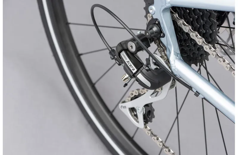 Ridegeback Vanteo Hybrid Bike in Blue -10