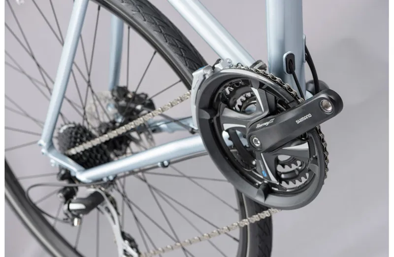 Ridegeback Vanteo Hybrid Bike in Blue -8