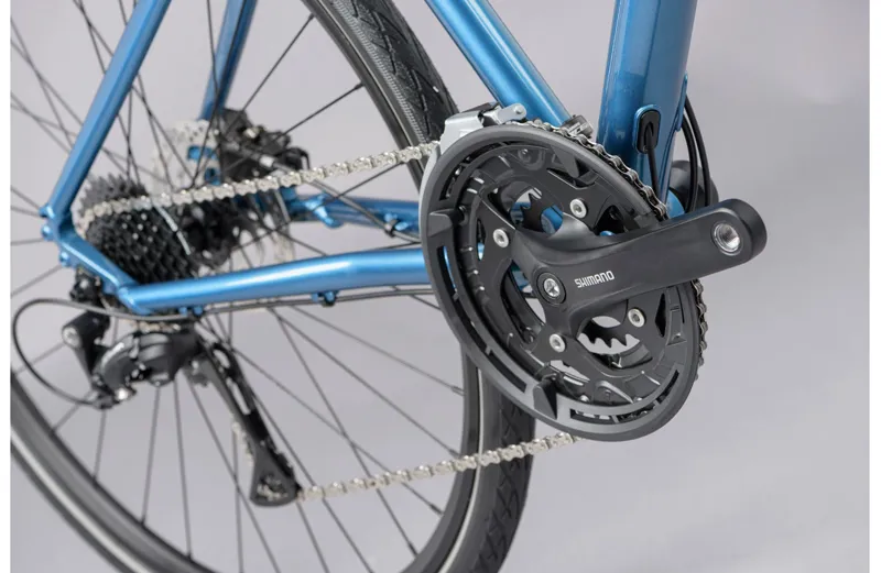 Ridgeback Element Hybrid Bike in Blue-8