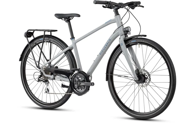 Ridgeback Element EQ Hybrid Bike in Silver-1
