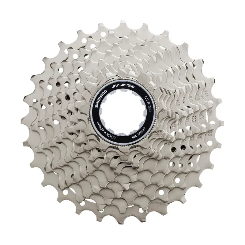 Shimano 105 CS-R7000 11-speed 11-32-tooth Cassette in Silver