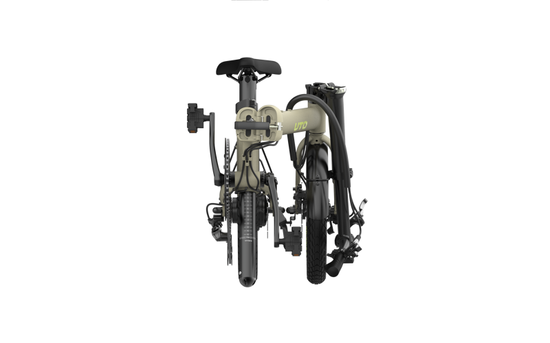 UTO OG16 folding e-bike Hot Sand-2