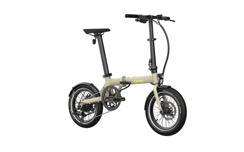 UTO OG16 folding e-bike Hot Sand-1