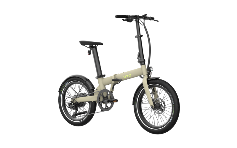 UTO OG20 folding e-bike Hot Sand-1