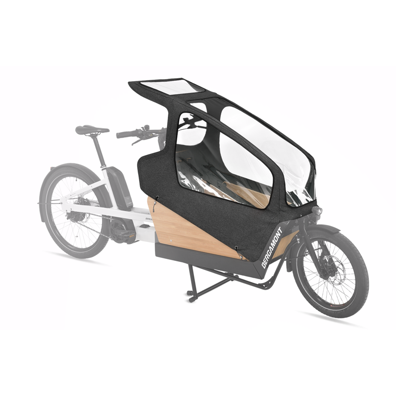 Bergamont E-Cargoville LJ Elite Electric Cargo Bike in White-2