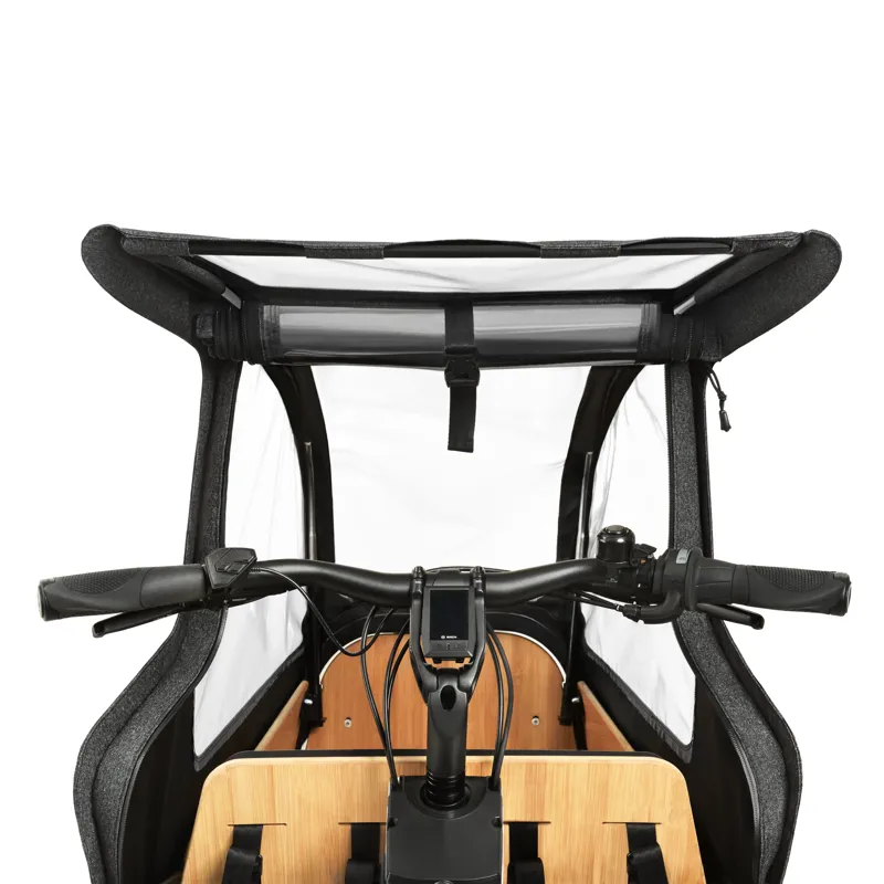 2022 Bergamont E-Cargoville LJ Expert Electric Cargo Bike in White-2