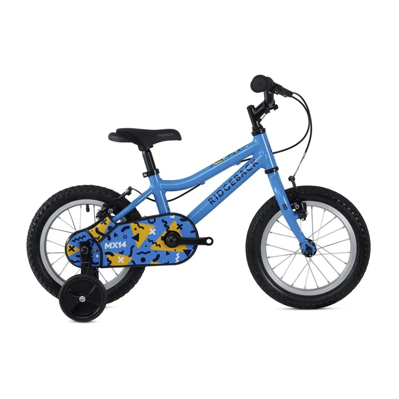 Ridgeback MX14 14in Kids Bike in Blue-1