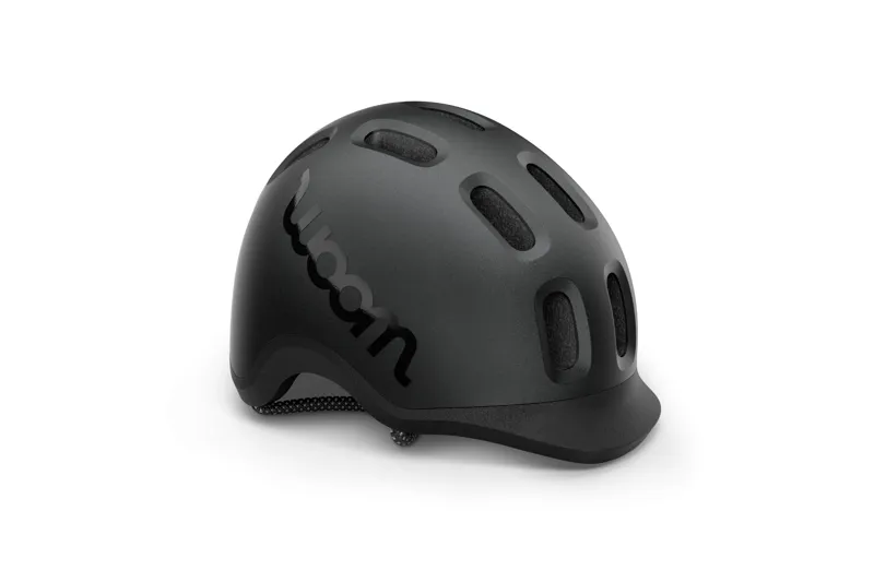 woom READY Kids' Helmet charcoal metallic-1