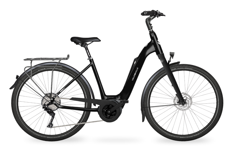 Velo-de-Ville AEB Classic 45cm Black gloss