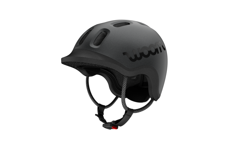 woom READY Kids' Helmet charcoal metallic-2