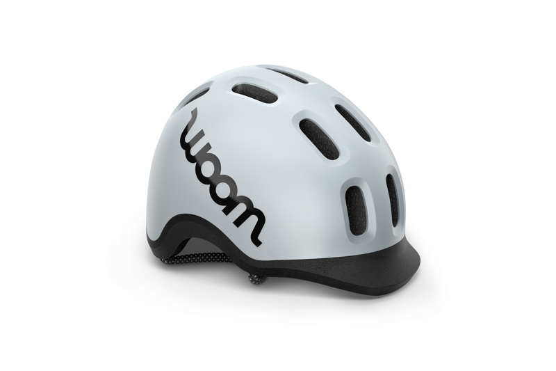 woom READY Kids' Helmet pale grey-1