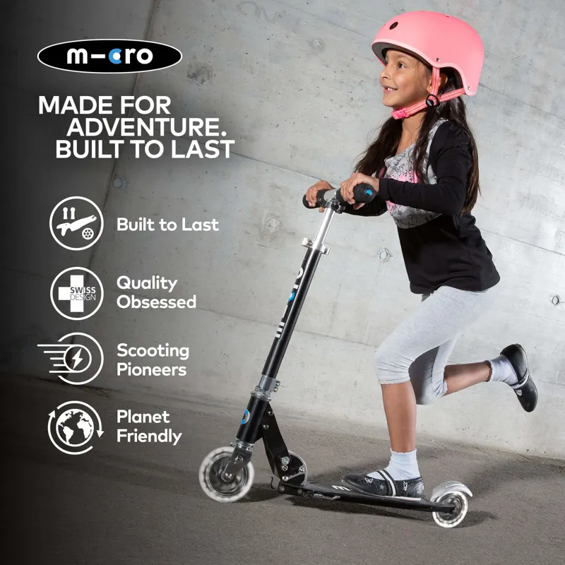 Micro-Scooter Sprite LED Black-4