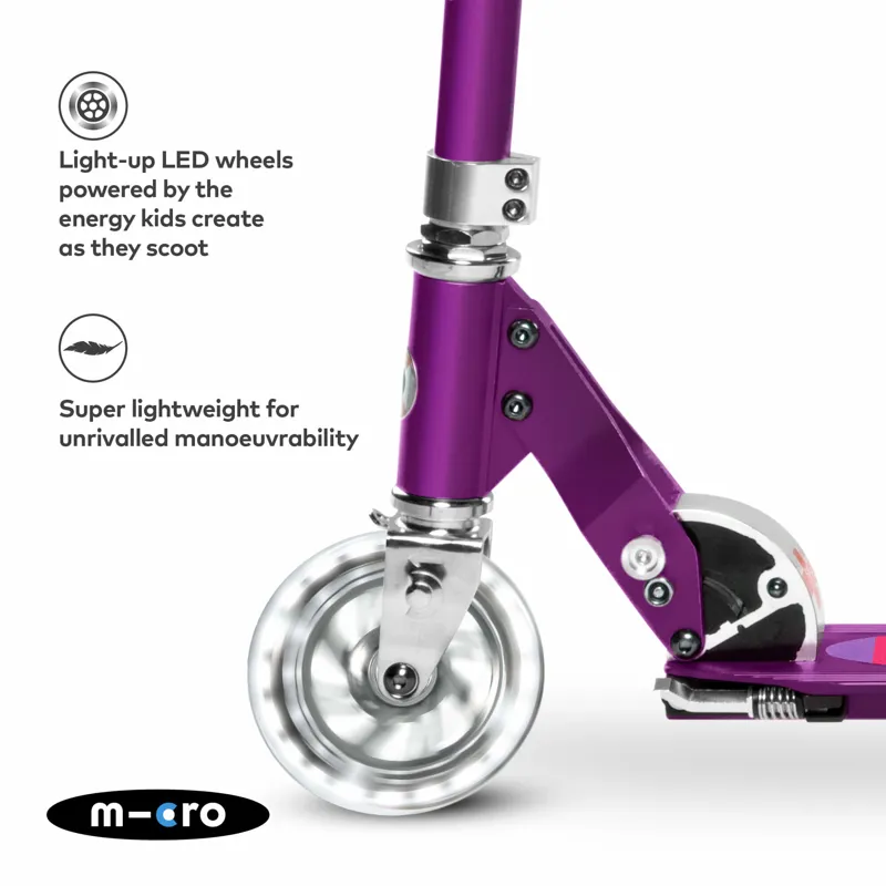 Micro-Scooter Sprite LED Purple-2