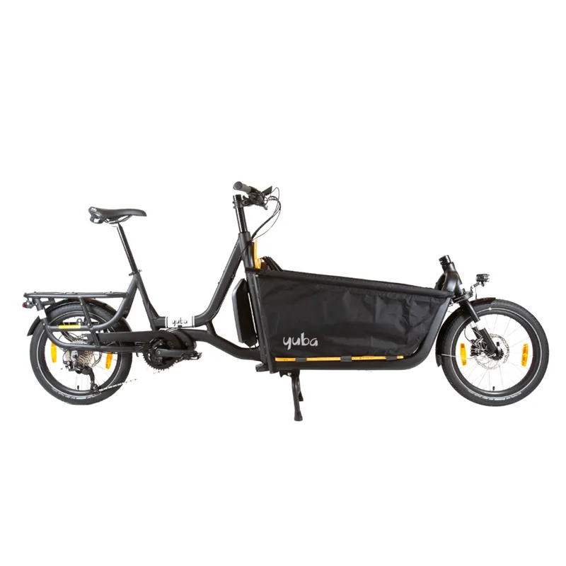 YUBA Supercargo CL Black Family Edition Electric Cargo Bike