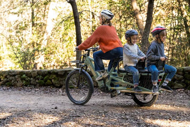 Yuba Spicy Curry+ Longtail Electric Cargo Bike Lunar-3