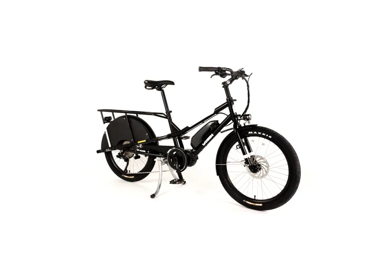 Yuba Kombi E6 Longtail Electric Cargo Bike Black-1