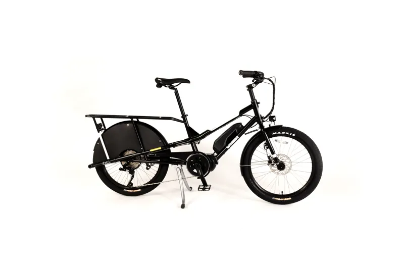Yuba Kombi E6 Longtail Electric Cargo Bike Black