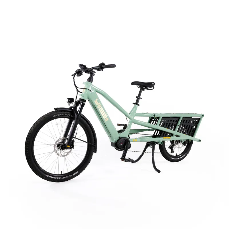 Yuba Spicy Curry+ Longtail Electric Cargo Bike Lunar-2