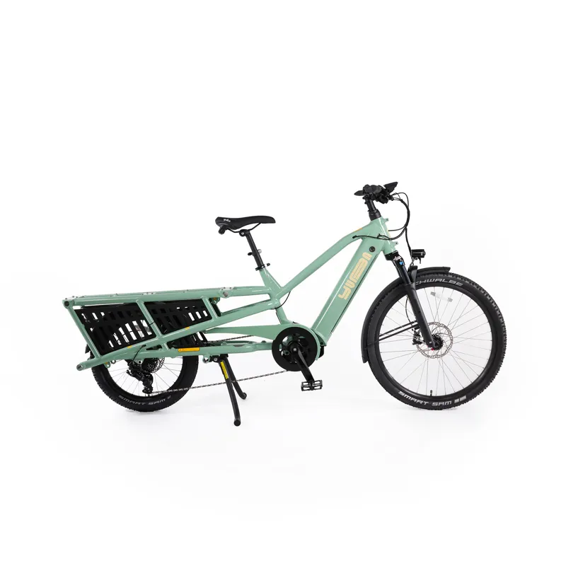 Yuba Spicy Curry+ Longtail Electric Cargo Bike Lunar