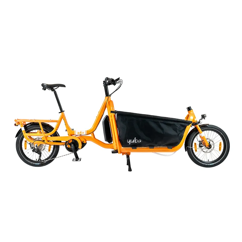 YUBA Supercargo CL Orange Family Edition Edition Electric Cargo Bike