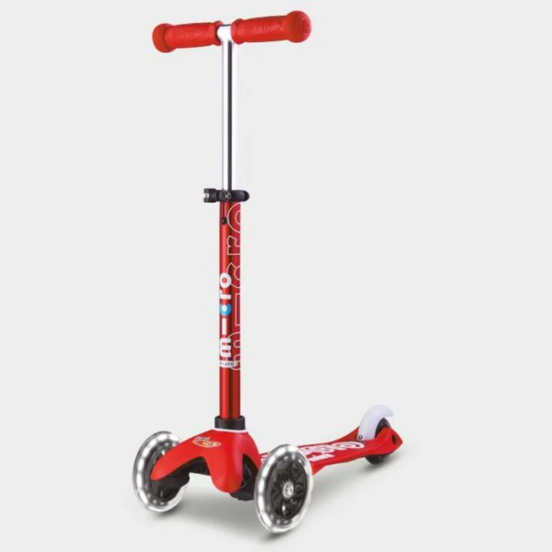 Micro-Scooter Mini Deluxe LED Red