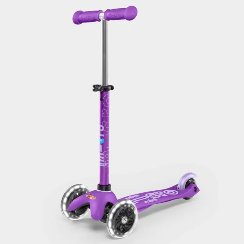 Micro-Scooter Mini Deluxe LED Purple
