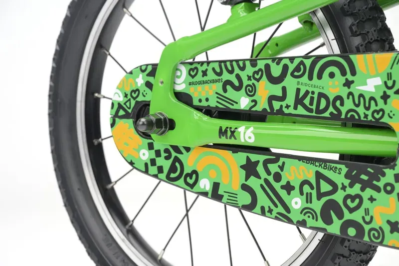 Ridgeback MX16 Kids Bike in Go Go Green-5